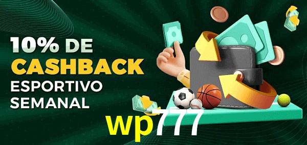 10% de bônus de cashback na wp777